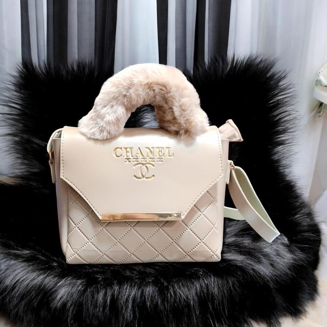 Festive Beige Crossbody Bag for Girls - 1 Pc