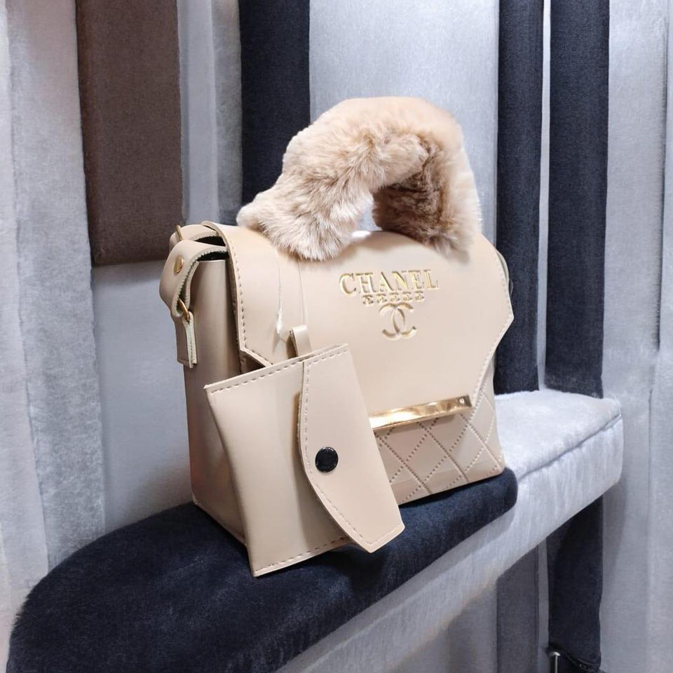 Festive Beige Crossbody Bag for Girls - 1 Pc