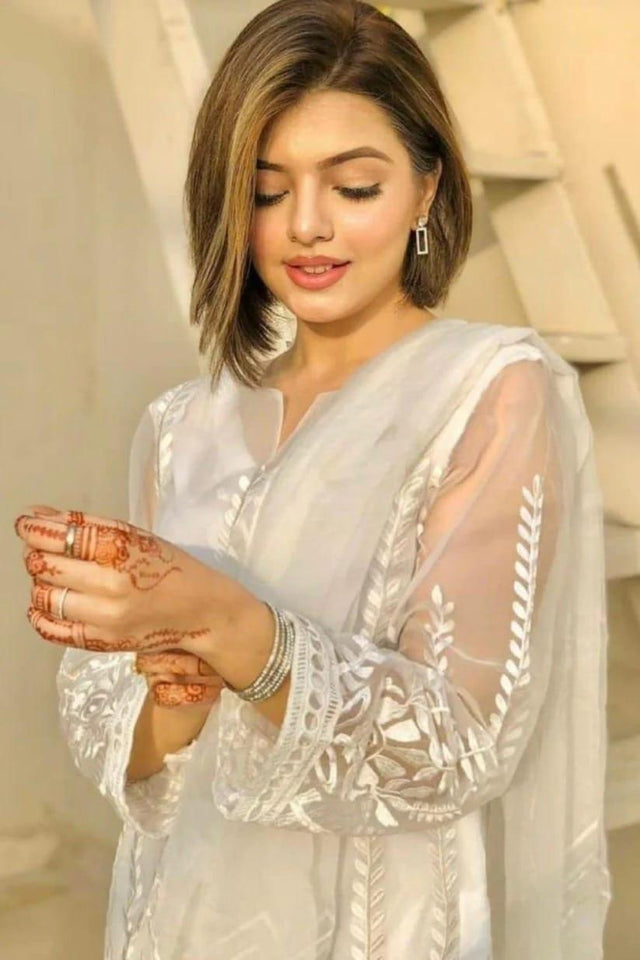 Pcs 3 Pcs Women's Stitched Organza Embroidered Suit