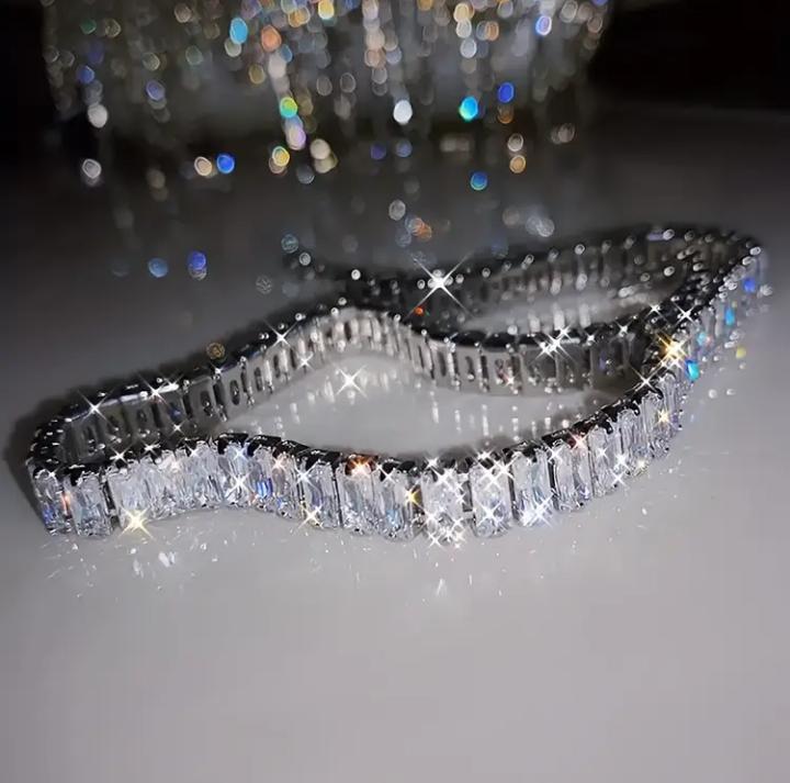 1 Pc Funky Silver Plated Charm Bracelet