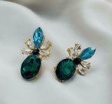 Crystal Royal Tops Earrings