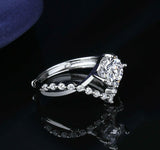 Crystal Diamond Ring