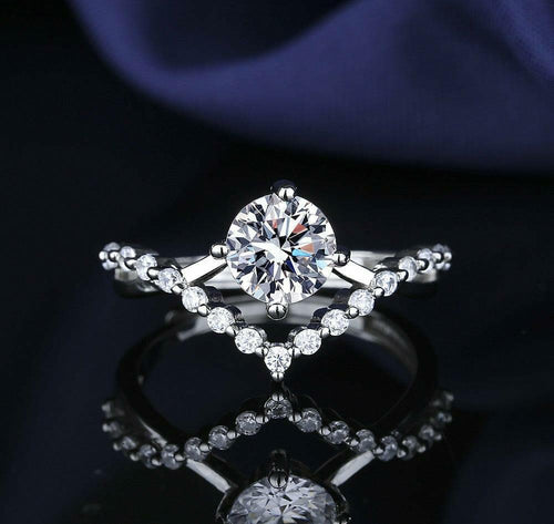 Crystal Diamond Ring