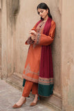 3 Pcs Women's Unstitched Embroidered Suit
