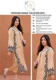 2 Pcs Women's Unstitched Embroidered Suit